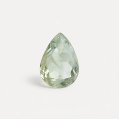 Moss Agate 1PC Medium 7x10 MM Pear Faceted Green Genuine Semi Precious Loose Gems