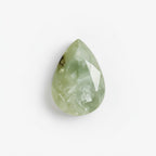 Moss Agate 1PC Medium 8x10 MM Pear Faceted Green Superior Semi Precious Loose Gemstone
