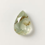 Moss Agate 1PC Large 8x12 MM Pear Faceted Green Fiery Semi Precious Gems