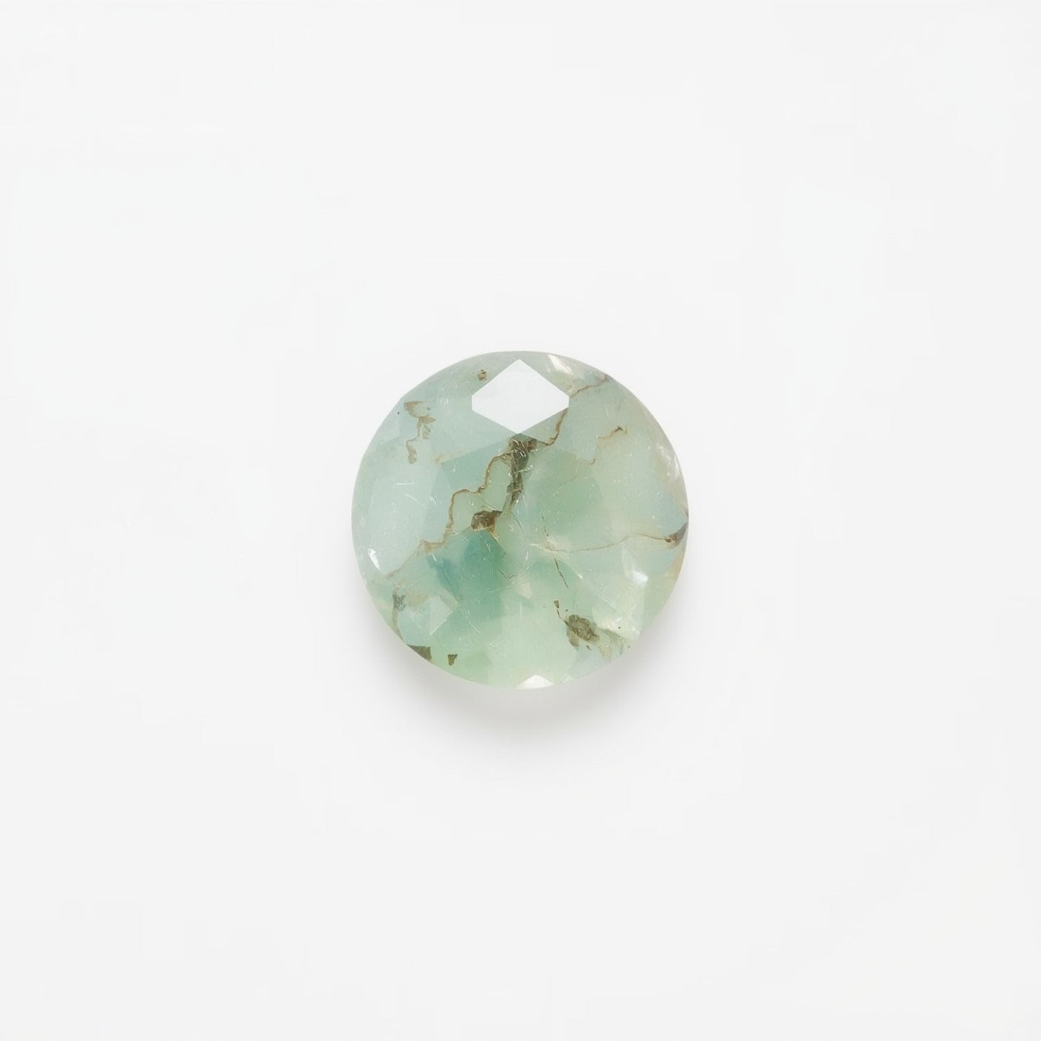 Moss Agate 10PC Tiny 4x4 MM Round Faceted Green Brilliant Semi Precious Loose Gemstones