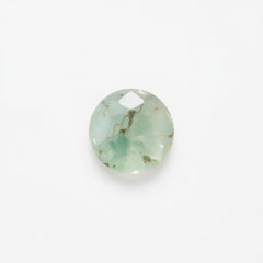 Moss Agate 10PC Tiny 4x4 MM Round Faceted Green Brilliant Semi Precious Loose Gemstones