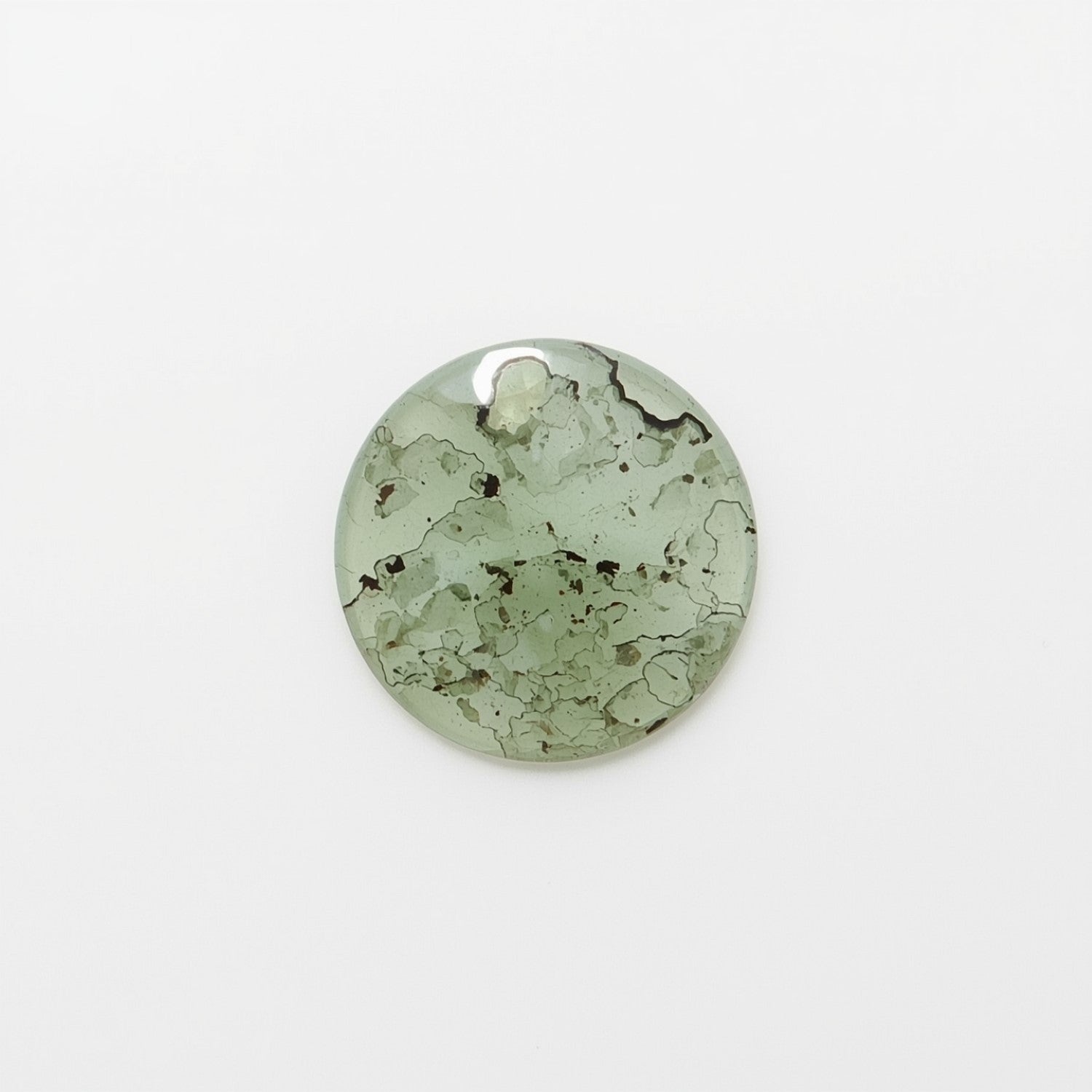 Moss Agate 10PC Tiny 4x4 MM Round Faceted Green Brilliant Semi Precious Loose Gemstones