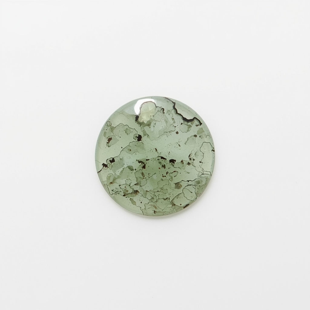 Moss Agate 10PC Tiny 4x4 MM Round Faceted Green Brilliant Semi Precious Loose Gemstones