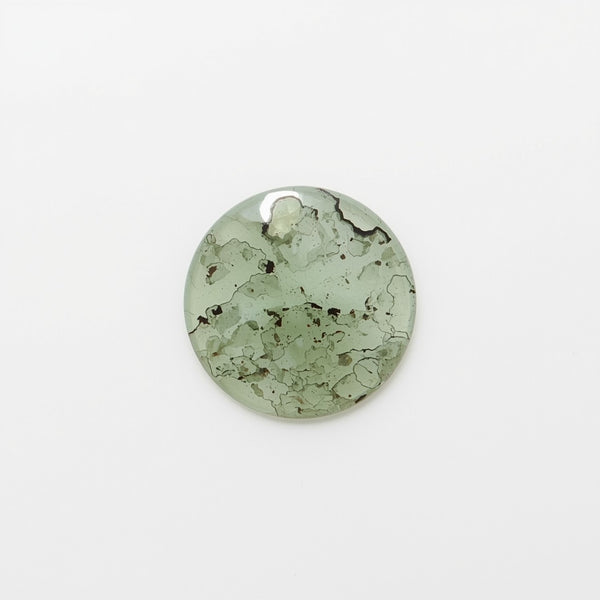 Moss Agate 10PC Tiny 4x4 MM Round Faceted Green Brilliant Semi Precious Loose Gemstones