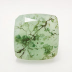 Moss Agate 1PC Chunky 14x14 MM Square Faceted Green Genuine Semi Precious Loose Gems