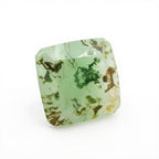 Moss Agate 1PC Chunky 16x16 MM Square Faceted Green Pure Semi Precious Loose Gemstones