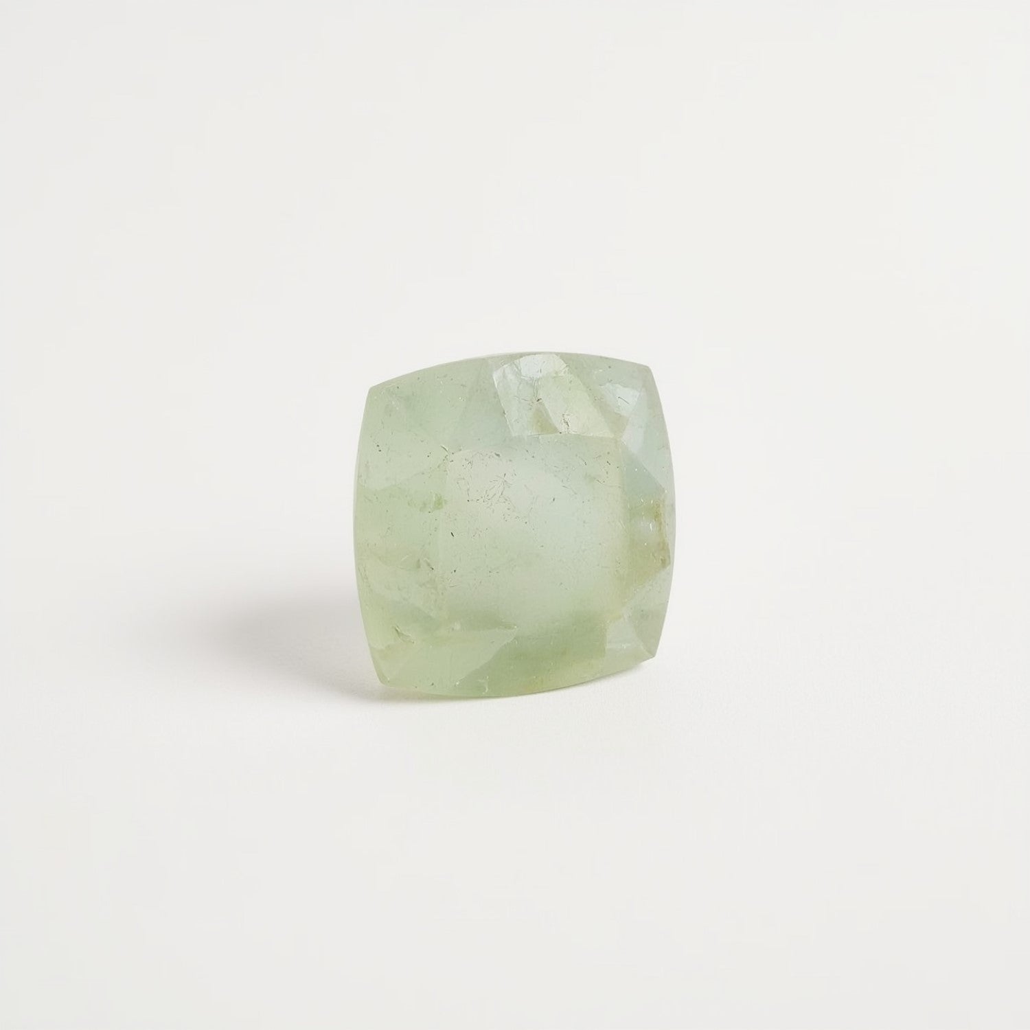 Moss Agate 10PC Tiny 3x3 MM Square Faceted Green Fiery Semi Precious Loose Gemstone