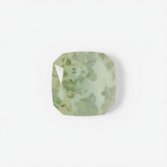 Moss Agate 10PC Tiny 4x4 MM Square Faceted Green Brilliant Semi Precious Loose Gemstones