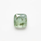 Moss Agate 1PC Tiny 6x6 MM Square Faceted Green Polished Semi Precious Loose Gems