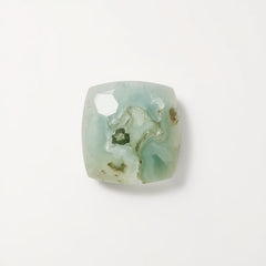 Moss Agate 1PC Small 8x8 MM Square Faceted Green Luster Semi Precious Loose Gemstones