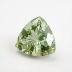 Moss Agate 1PC Large 10x10 MM Triangle Faceted Green Shine Semi Precious Loose Gems