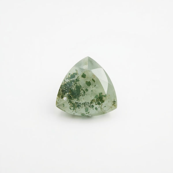 Moss Agate 10PC Tiny 3x3 MM Triangle Faceted Green Fiery Semi Precious Loose Gemstone