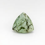 Moss Agate 1PC Tiny 5x5 MM Triangle Faceted Green Sparkling Semi Precious Gems