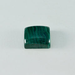 Malachite 1PC Large 10x12 MM Emerald Cabochon Green Fine semi Precious Loose Gemstone