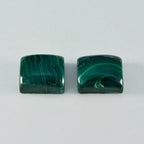 Malachite 1PC Medium 8x10 MM Emerald Cabochon Green Luster semi Precious Precious Gemstone