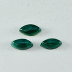 Malachite 1PC Small 5x10 MM Marquise  Cabochon Green Pure semi Precious Loose Gemstones