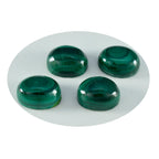 Malachite 1PC Small 6x8 MM Oval Cabochon Green Lustrous semi Precious Semi Precious Gemstone