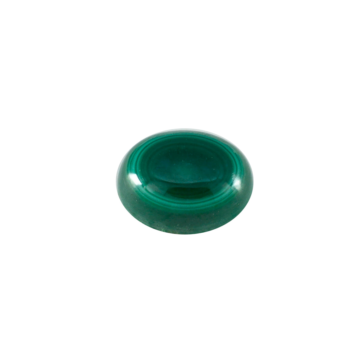 Malachite 1PC Large 9x11 MM Oval Cabochon Green Genuine semi Precious Loose Gemstones Secundaire afbeelding