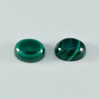 Malachite 1PC Large 10x12 MM Oval Cabochon Green Pure semi Precious Precious Gemstone