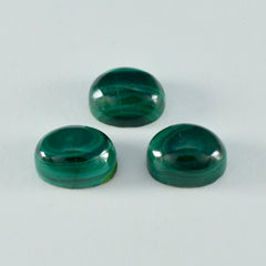 Malachite 1PC Small 7x9 MM Oval Cabochon Green Fine semi Precious Gems