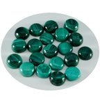 Malachite 10PC Tiny 3x3 MM Round Cabochon Green High Quality semi Precious Precious Gemstone