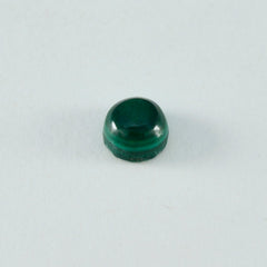 Malachite 1PC Large 11x11 MM Round Cabochon Green Polished semi Precious Loose Gems