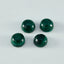 Malachite 1PC Medium 9x9 MM Round Cabochon Green Brilliant semi Precious Precious Gemstone
