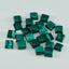 Malachite 1PC Tiny 6x6 MM Square Cabochon Green High Quality semi Precious Loose Gems