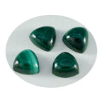 Malachite 1PC Tiny 6x6 MM Triangle Cabochon Green Splendid semi Precious Semi Precious Gemstone