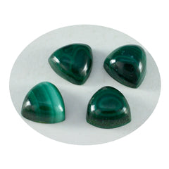 Malachite 1PC Tiny 6x6 MM Triangle Cabochon Green Splendid semi Precious Semi Precious Gemstone