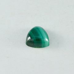 Malachite 1PC Medium 9x9 MM Triangle Cabochon Green Shine semi Precious Loose Gems