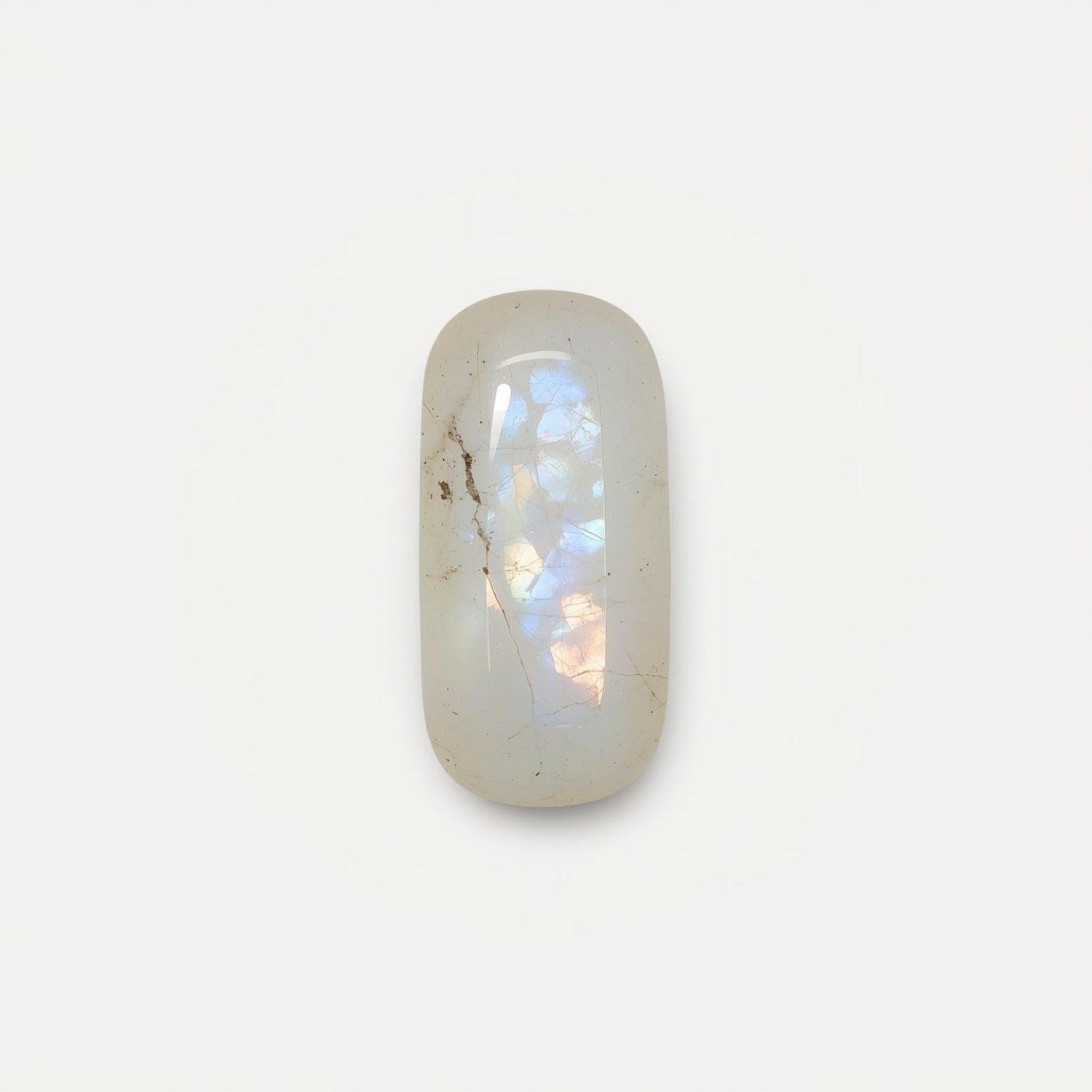 Moonstone 10PC Tiny 3x6 MM Baguette Cabochon White Pure semi Precious Loose Gems