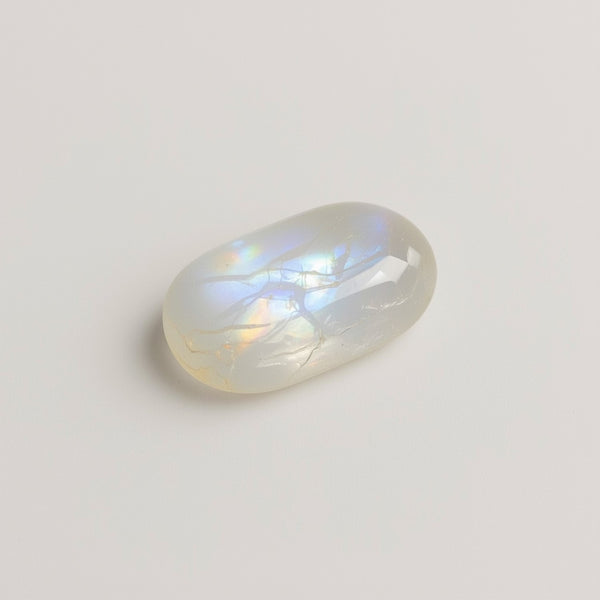 Moonstone 10PC Tiny 3x6 MM Baguette Cabochon White Pure semi Precious Loose Gems