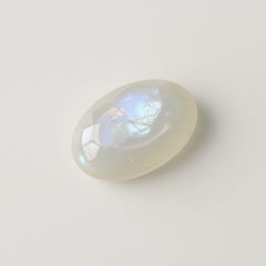 Moonstone 1PC Small 6x12 MM Baguette Cabochon White Sparkling semi Precious Semi Precious Gemstone