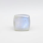Moonstone 1PC Large 10x10 MM Cushion Cabochon White Polished semi Precious Loose Gemstones