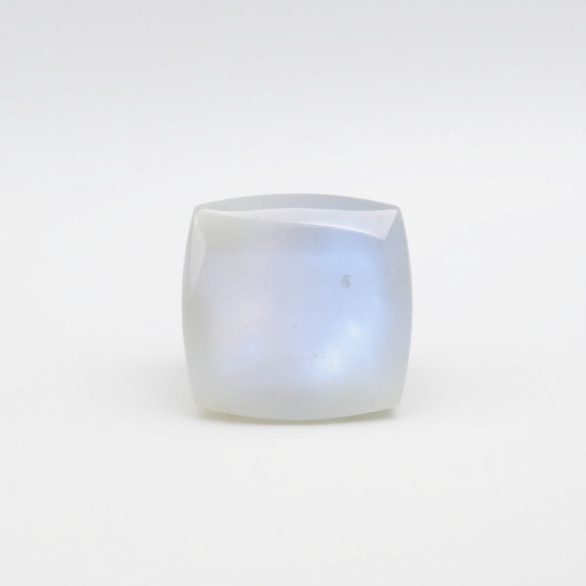 Moonstone 1PC Large 10x10 MM Cushion Cabochon White Polished semi Precious Loose Gemstones