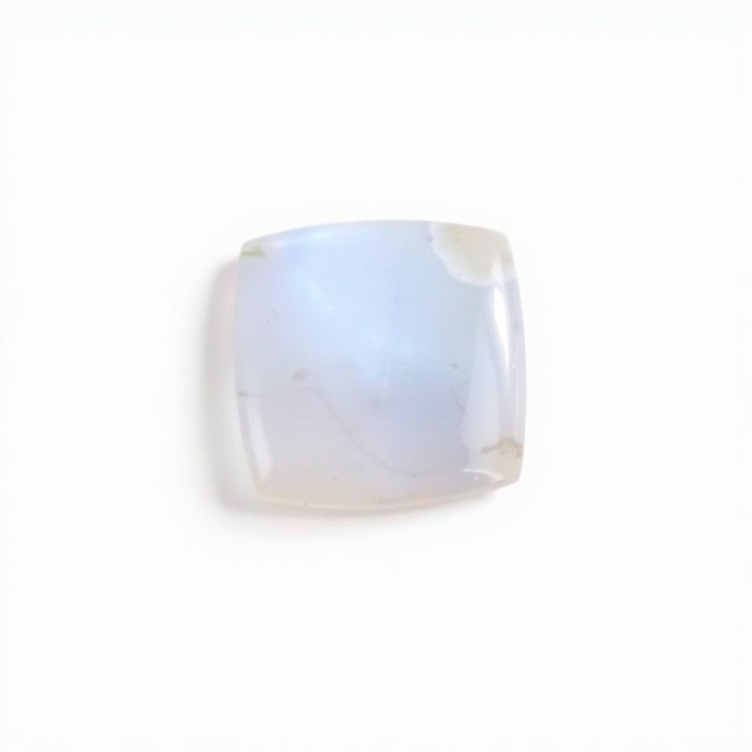 Moonstone 1PC Large 10x10 MM Cushion Cabochon White Polished semi Precious Loose Gemstones