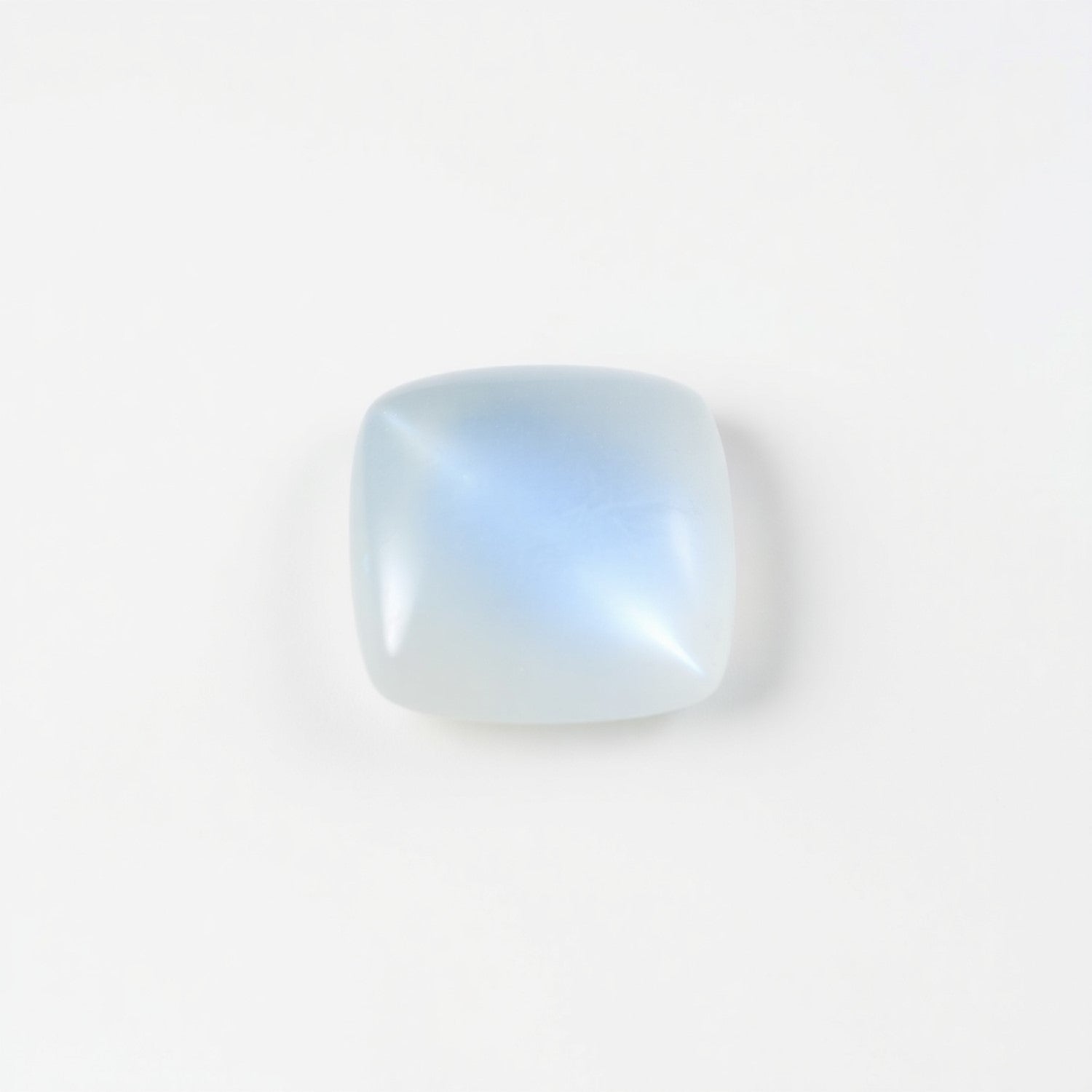 Moonstone 1PC Large 11x11 MM Cushion Cabochon White Splendid semi Precious Semi Precious Gemstone Imagen secundaria del producto