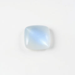 Moonstone 1PC Large 11x11 MM Cushion Cabochon White Splendid semi Precious Semi Precious Gemstone