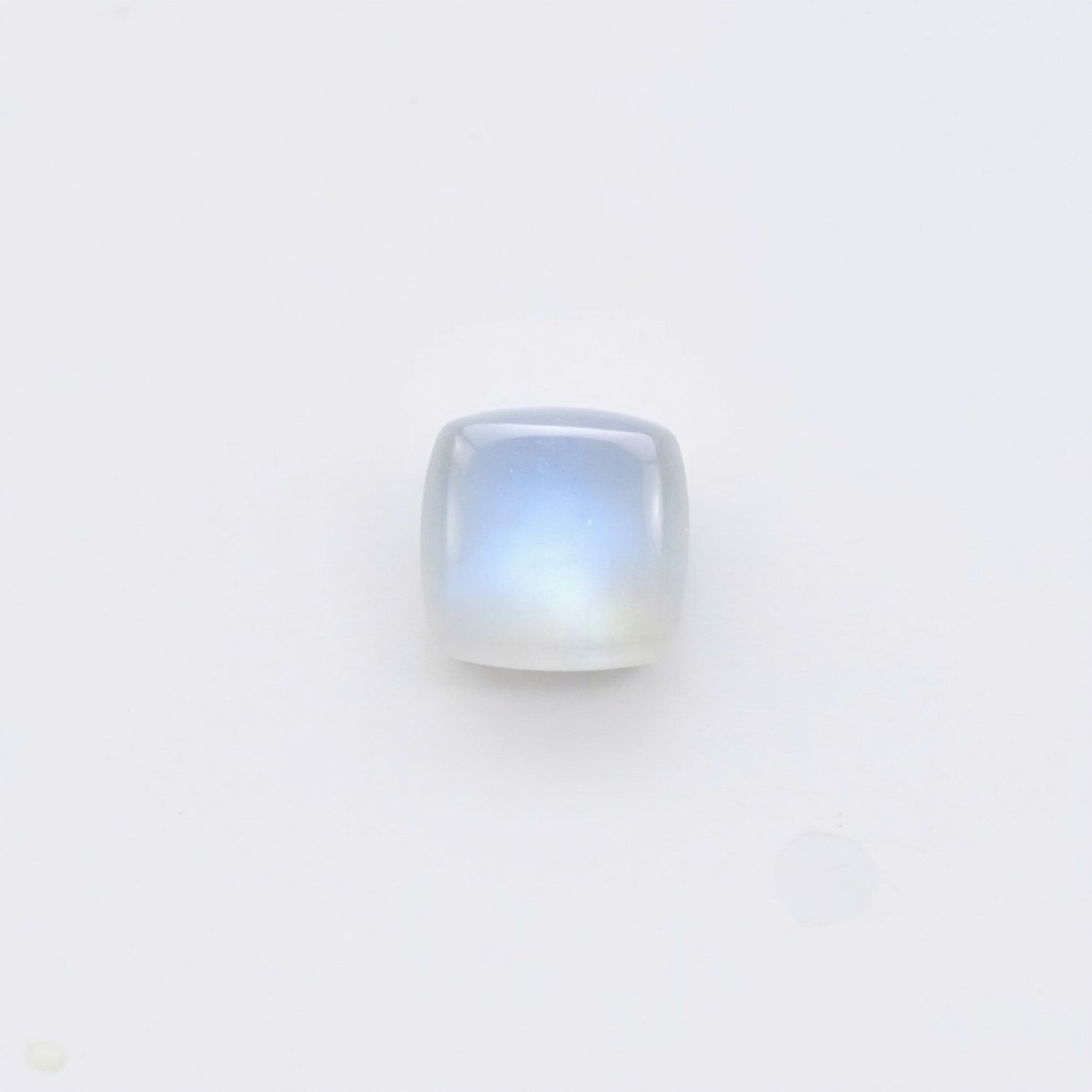 Moonstone 10PC Tiny 4x4 MM Cushion Cabochon White Genuine semi Precious Loose Gemstones