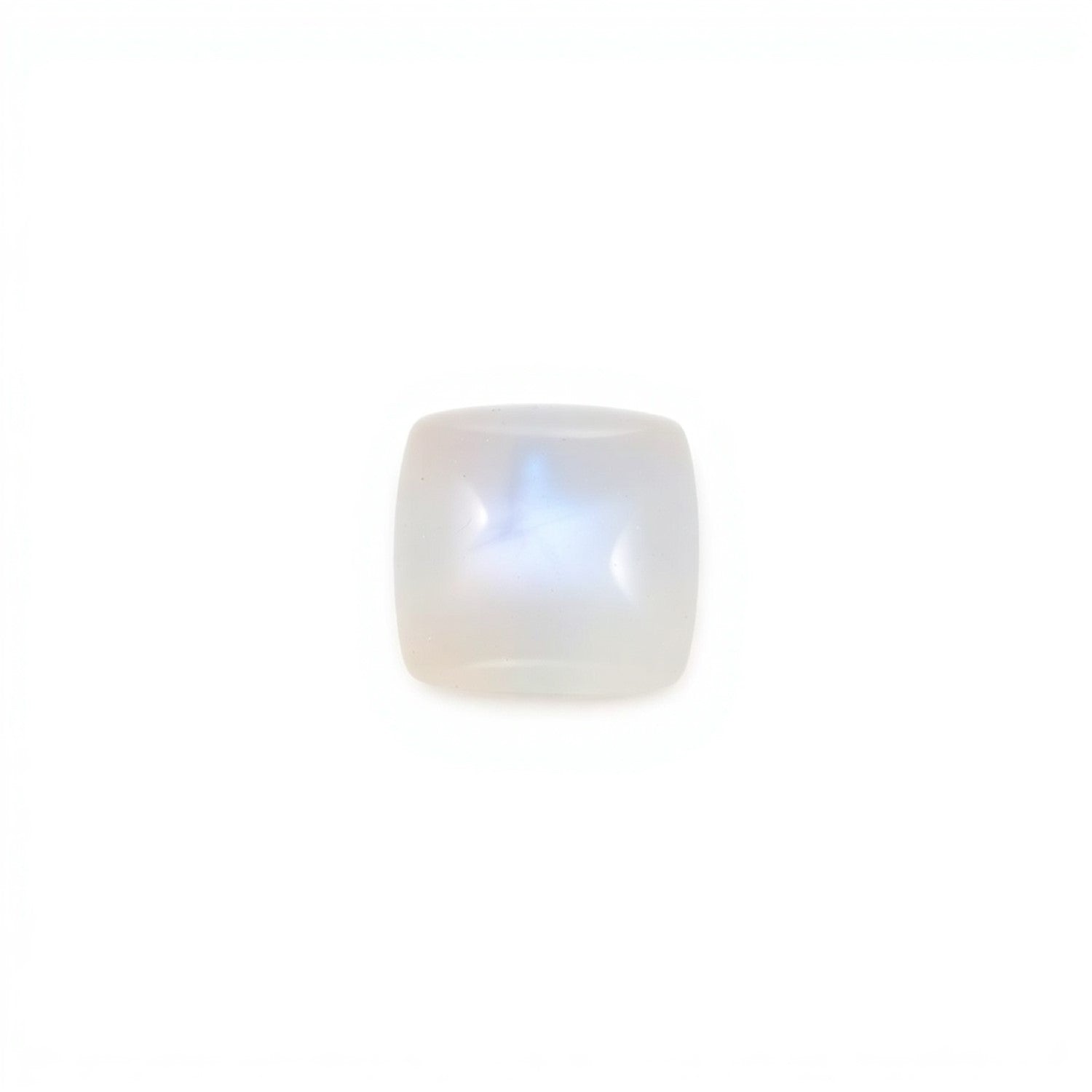 Moonstone 10PC Tiny 5x5 MM Cushion Cabochon White Superior semi Precious Semi Precious Gemstone