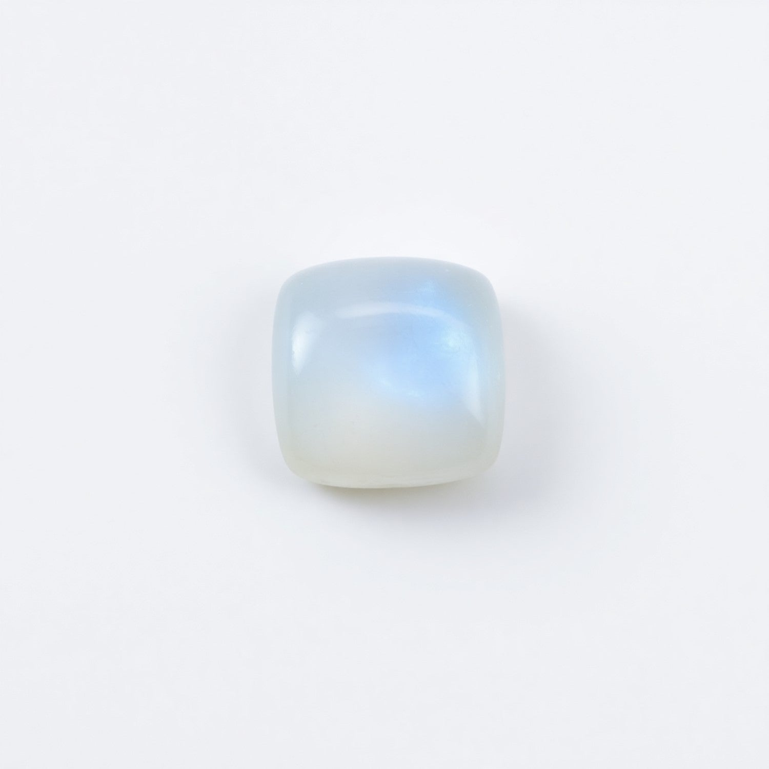Moonstone 10PC Tiny 5x5 MM Cushion Cabochon White Superior semi Precious Semi Precious Gemstone Imagen secundaria del producto