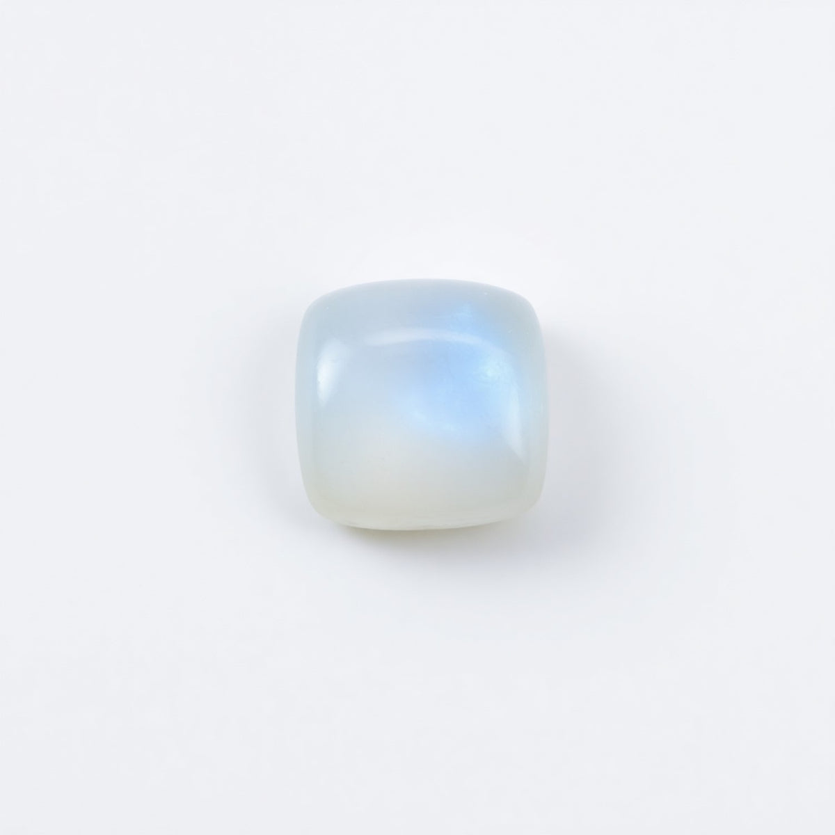 Moonstone 1PC Tiny 6x6 MM Cushion Cabochon White Pure semi Precious Precious Gemstone
