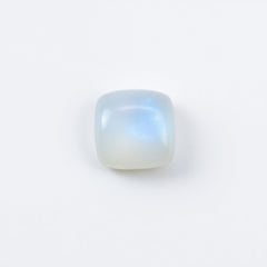 Moonstone 1PC Tiny 6x6 MM Cushion Cabochon White Pure semi Precious Precious Gemstone