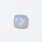 Moonstone 1PC Tiny 6x6 MM Cushion Cabochon White Pure semi Precious Precious Gemstone