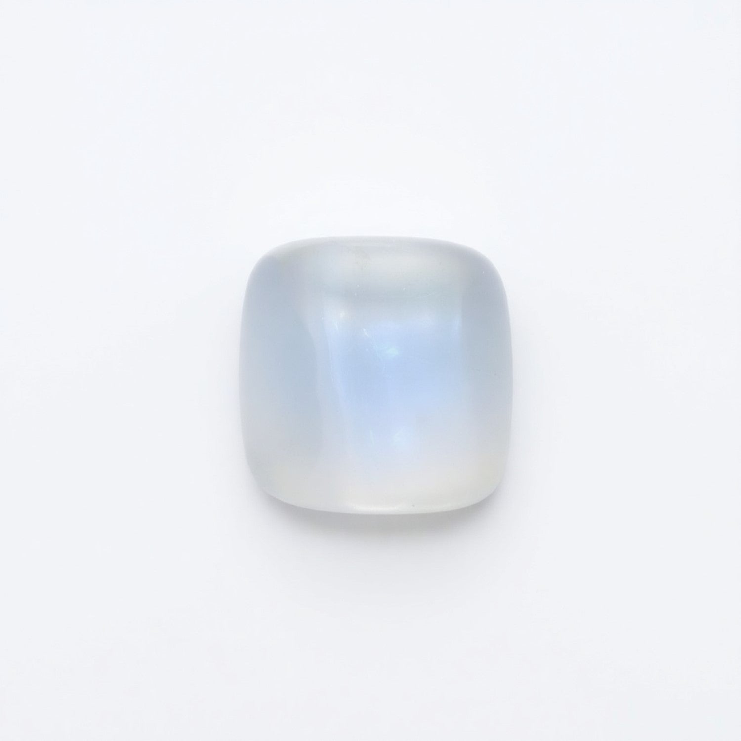 Moonstone 1PC Small 7x7 MM Cushion Cabochon White Fiery semi Precious Gems Main image
