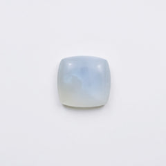 Moonstone 1PC Small 7x7 MM Cushion Cabochon White Fiery semi Precious Gems