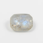 Moonstone 1PC Tiny 5x7 MM Emerald Cabochon White Genuine semi Precious Precious Gemstone