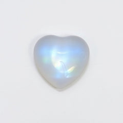 Moonstone 1PC Large 11x11 MM Heart Cabochon White Pure semi Precious Precious Gemstone
