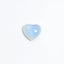 Moonstone 10PC Tiny 3x3 MM Heart Cabochon White Luster semi Precious Loose Gemstones
